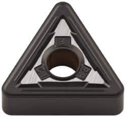 Kennametal - TNMG333 RP Grade KCK20 Carbide Turning Insert - TiCN/Al2O3 Finish, 60° Triangle, 3/8" Inscr Circle, 3/16" Thick, 3/64" Corner Radius - Exact Tool & Supply