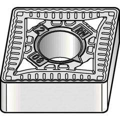 Kennametal - CNMG433 RN Grade KCP10B Carbide Turning Insert - TiCN/Al2O3/TiOCN Finish, 80° Diamond, 1/2" Inscr Circle, 3/16" Thick, 3/64" Corner Radius - Exact Tool & Supply