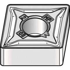 Kennametal - CNMG542 MP Grade KCM15B Carbide Turning Insert - TiOCN Finish, 80° Diamond, 5/8" Inscr Circle, 1/4" Thick, 1/32" Corner Radius - Exact Tool & Supply