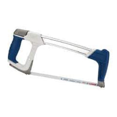 Lenox - 12" Hacksaw Frame - 4-7/8" Throat Depth, Rubber Grip Handle, Contoured Ergonomic Design Handle with Rubber Grip - Exact Tool & Supply