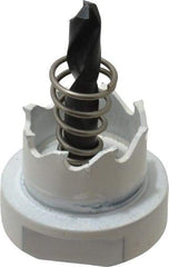 Lenox - 1" Diam, 1/2" Cutting Depth, Hole Saw - Carbide-Tipped Saw, Toothed Edge - Exact Tool & Supply