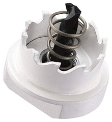 Lenox - 1-1/8" Diam, 1/2" Cutting Depth, Hole Saw - Carbide-Tipped Saw, Toothed Edge - Exact Tool & Supply