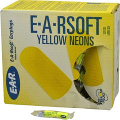 3M - Disposable, Uncorded, 33 dB Earplugs - Yellow, 200 Pairs - Exact Tool & Supply