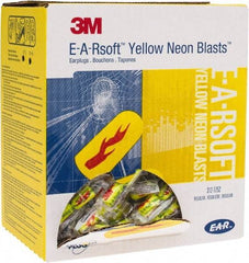 3M - Disposable, Uncorded, 33 dB Earplugs - Yellow, 200 Pairs - Exact Tool & Supply