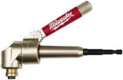 Milwaukee Tool - Power Drill Right Angle Drive Attachment - For 1/4" Hex Drills - Exact Tool & Supply