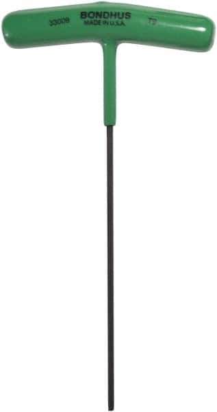 Bondhus - T9 Standard Torx Key - T-Handle Cushion Grip, Protanium High Torque Steel - Exact Tool & Supply