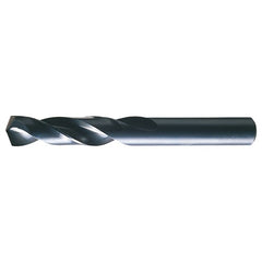 29/64 RHS / RHC HSS 135 Degree Split Point Heavy Duty Screw Machine Length Drill - Steam Oxide - Exact Tool & Supply