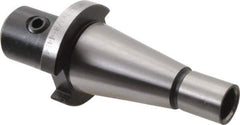 Interstate - NMTB30 Taper Shank 3/8" Hole End Mill Holder/Adapter - 1" Nose Diam, 1-3/4" Projection, 1/2-13 Drawbar - Exact Tool & Supply
