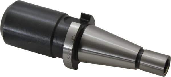 Interstate - NMTB30 Taper Shank 5/8" Hole End Mill Holder/Adapter - 1-1/2" Nose Diam, 70mm Projection, 1/2-13 Drawbar - Exact Tool & Supply