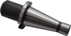 Interstate - NMTB40 Taper Shank 5/8" Hole End Mill Holder/Adapter - 1-1/2" Nose Diam, 58.67mm Projection, 5/8-11 Drawbar - Exact Tool & Supply