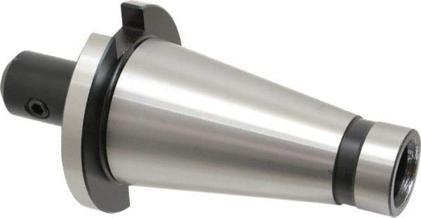 Interstate - NMTB50 Taper Shank 1/2" Hole End Mill Holder/Adapter - 1-1/4" Nose Diam, 2-3/4" Projection, 1-8 Drawbar - Exact Tool & Supply