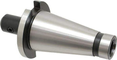 Interstate - NMTB50 Taper Shank 1/2" Hole End Mill Holder/Adapter - 1-1/4" Nose Diam, 2-3/4" Projection, 1-8 Drawbar - Exact Tool & Supply