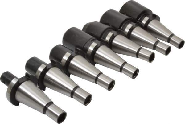Value Collection - NMTB30 Taper, 3/16 to 1 Inch Hole Diameter End Mill Holder Set - 7 Holders - Exact Tool & Supply
