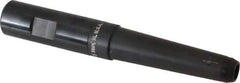 Made in USA - 3/4" Shank Diam Straight Shank with Weldon Flat 5/16" Hole End Mill Holder/Adapter - 3" Projection - Exact Tool & Supply