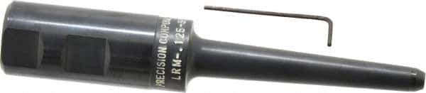 Made in USA - 1" Shank Diam Straight Shank with Weldon Flat 1/8" Hole End Mill Holder/Adapter - 3" Projection - Exact Tool & Supply