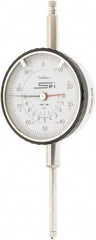 SPI - 0-100 Dial Reading, 0.001" Graduation Dial Drop Indicator - 2-1/4" Dial - Exact Tool & Supply