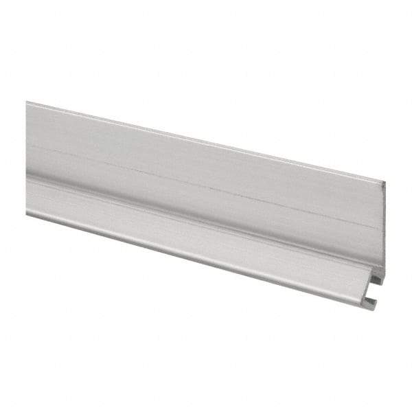 PRO-SOURCE - #4 Reverse Flange Edging - Polypropylene, 72" Long, Aluminum Handle - Exact Tool & Supply