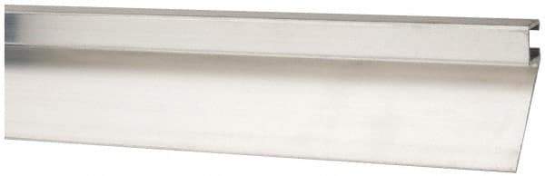 PRO-SOURCE - #7 Reverse Flange Edging - Polypropylene, 72" Long, Aluminum Handle - Exact Tool & Supply