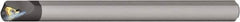 Vargus - Internal Thread, Right Hand Cut, 5/8" Shank Width x 0.6" Shank Height Indexable Threading Toolholder - 8" OAL, 3IR Insert Compatibility, CNVRC Toolholder, Series Carbide Shank - Exact Tool & Supply