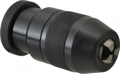 Accupro - JT2, 1/32 to 1/2" Capacity, Tapered Mount Drill Chuck - Keyless, 47mm Sleeve Diam, 93mm Open Length - Exact Tool & Supply