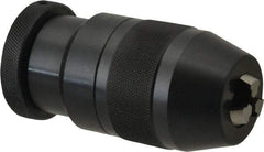 Accupro - JT6, 1/32 to 1/2" Capacity, Tapered Mount Drill Chuck - Keyless, 47mm Sleeve Diam, 93mm Open Length - Exact Tool & Supply