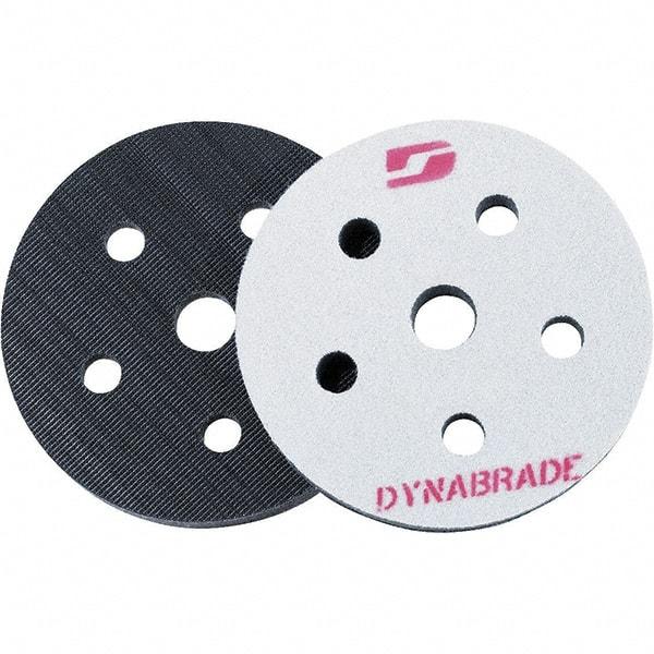 Dynabrade - 6" Diam, Round, Hook & Loop Face, Interface Backing Pad - Random Orbital Sander Compatible, Hook & Loop Back, Vacuum Pad - Exact Tool & Supply