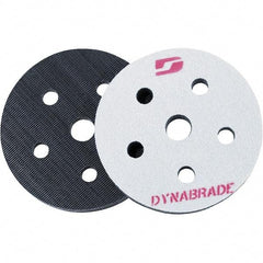 Dynabrade - 6" Diam, Round, Hook & Loop Face, Interface Backing Pad - Random Orbital Sander Compatible, Hook & Loop Back, Vacuum Pad - Exact Tool & Supply