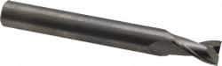 OSG - 9/32", 7/16" LOC, 5/16" Shank Diam, 2-1/2" OAL, 2 Flute, Solid Carbide Square End Mill - Single End, Uncoated, Spiral Flute, 30° Helix, Centercutting, Right Hand Cut, Right Hand Flute, Series 2021 - Exact Tool & Supply