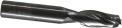 OSG - 3/8", 1" LOC, 3/8" Shank Diam, 2-1/2" OAL, 2 Flute, Solid Carbide Square End Mill - Single End, Uncoated, Spiral Flute, 30° Helix, Centercutting, Right Hand Cut, Right Hand Flute, Series 2022 - Exact Tool & Supply