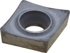 Kennametal - CCGT21.51 HP Grade K313 Carbide Turning Insert - Uncoated, 80° Diamond, 1/4" Inscr Circle, 3/32" Thick, 1/64" Corner Radius - Exact Tool & Supply