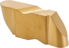 Kennametal - 4125NR Grade KC850, 6.35mm Cutting Width Carbide Grooving Insert - 6.35mm Max Depth of Cut, Left Hand, 3.18mm Corner Radius, TiC/TiCN/TiN Finish - Exact Tool & Supply