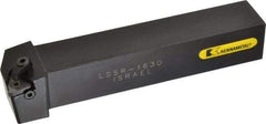 Kennametal - External Thread, Right Hand Cut, 25.4mm Shank Width x 25.4mm Shank Height Indexable Threading Toolholder - 152.4mm OAL, LT 16ER Insert Compatibility, LSS Toolholder, Series LT Threading - Exact Tool & Supply