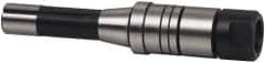 Interstate - 1" Diam Milling Machine Arbor - Stub Style, Taper Shank, 193mm OAL, R8 Taper - Exact Tool & Supply