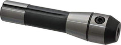 Interstate - R8 Taper Shank 3/8" Hole End Mill Holder/Adapter - 48mm Projection - Exact Tool & Supply