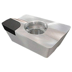Iscar - ADKW150502 Grade ID5 PCD Milling Insert - Uncoated, 0.2295" Thick, 0.8mm Corner Radius - Exact Tool & Supply