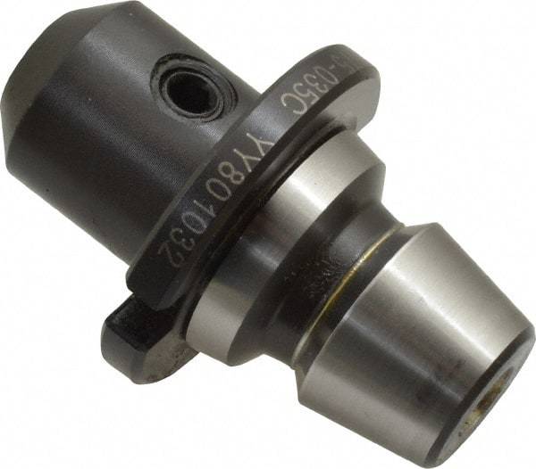 Royal Products - R8 Quick Change Taper Shank 3/8" Hole End Mill Holder/Adapter - 1-3/16" Nose Diam, 1-3/8" Projection - Exact Tool & Supply