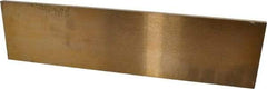 Value Collection - 1/4 Inch Thick x 3 Inch Wide x 12 Inch Long, Ground Bearing Bronze Rectangular Bar - Alloy SAE 660 (CDA 932) - Exact Tool & Supply