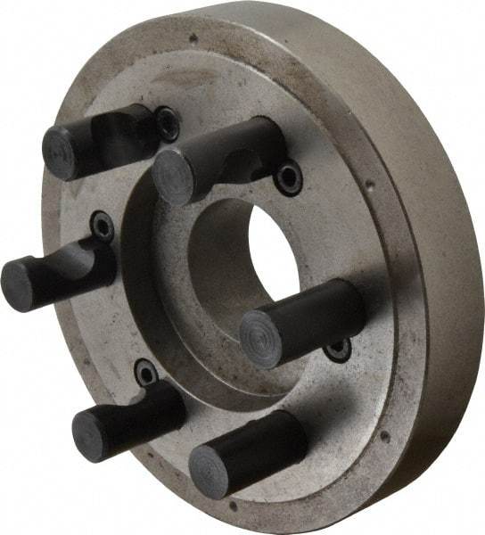 BTC - Adapter Back Plate for 8-1/4" Diam Self Centering Lathe Chucks - D1-6 Mount - Exact Tool & Supply