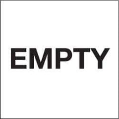 NMC - Empty Shipping Label - 6" High x 6" Wide - Exact Tool & Supply