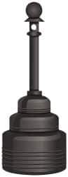 NMC - 4 Gal Polyethylene Cigarette & Cigar Receptacle - 17-1/4" Wide x 43-1/4" High - Exact Tool & Supply