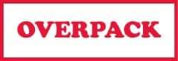 NMC - Overpack Shipping Label - 2" High x 6" Wide - Exact Tool & Supply
