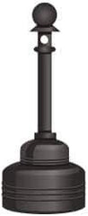 NMC - 5 Qt Polyethylene Cigarette & Cigar Receptacle - 15-1/4" Wide x 37-3/4" High - Exact Tool & Supply