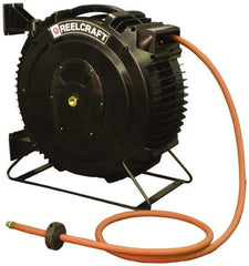 Reelcraft - 66' Spring Retractable Hose Reel - 232 psi, Hose Included - Exact Tool & Supply