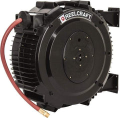 Reelcraft - 50' Spring Retractable Hose Reel - 232 psi, Hose Included - Exact Tool & Supply