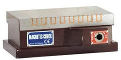 Value Collection - Standard Pole Rectangular Permanent Magnetic Block Chuck - 24" Long x 8" Wide x 2.874" High - Exact Tool & Supply