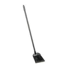 Rubbermaid - 35" OAL Polypropylene Bristle Lobby Broom - 28" Handle Length, 7-1/2" Bristle Length, Plastic Handle, 7-1/2" Wide, Water Resistance - Exact Tool & Supply