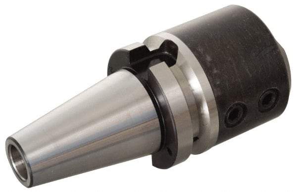 Kennametal - BT50 Taper, 40mm Inside Hole Diam, 85mm Projection, Whistle Notch Adapter - Through Coolant - Exact Tool & Supply