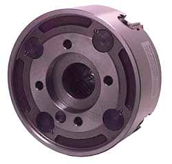 Bison - 4 Jaws, 16" Diam, Independent Manual Lathe Chuck - Exact Tool & Supply