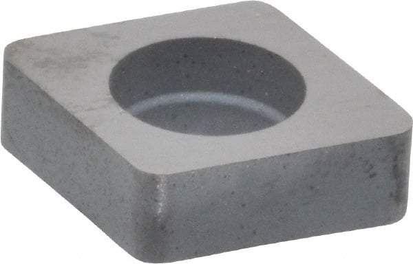 Kennametal - 1/2" Inscribed Circle, Diamond (Shape) Turning Shim for Indexables - 0.1925" Thick, ICSN Shim Style, Negative Rake - Exact Tool & Supply