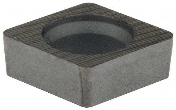 Kennametal - 5.46mm Inscribed Circle, Diamond (Shape) Turning Shim for Indexables - 1/8" Thick, SM Shim Style, Left Hand, Neutral, Right Hand Cut - Exact Tool & Supply